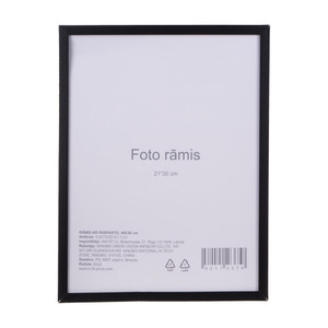 Foto rāmis ar pasportu, 40x30 cm