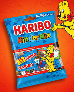 Želejas konfektes Haribo, dažādi veidi, 375 g