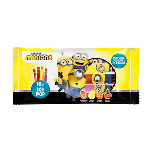 Sulas saldējums ar augļu garšu Paw Patrol, Minions, 500 g