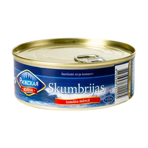 Skumbrijas tomātu mērcē premium, 240 g