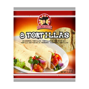 Tortilla Poco Loco kviešu, 8 gab., 320 g