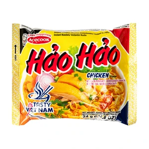 Ātri pagatavojamas nūdeles HAO-HAO ar vistas garšu, 74 g