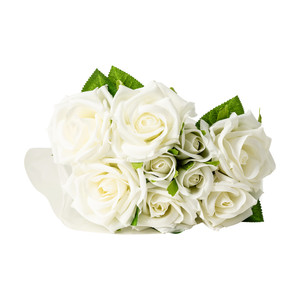 Mākslīgo ziedu pušķis, 25 cm