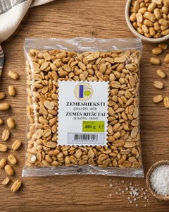 Lobīti zemesrieksti grauzdēti, sālīti , 400 g