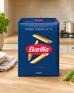 Makaroni Barilla Penne Rigate, Nr.73, 500 g