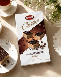 Vafeļu torte Kafijas Adugs, 320 g