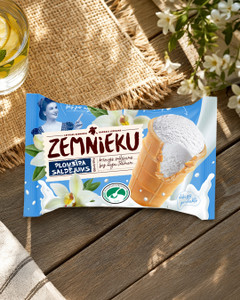 Plombīra saldējums Zemnieku, 120 ml