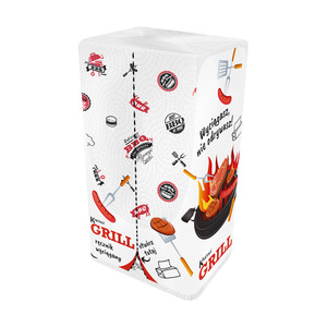 Papīra dvieļi KARTIKA GRILL, 2slaņi, 150 gab.