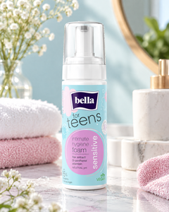 Intīmās higiēnas mazgāšanas putas Bella for Teens, dažādi veidi,150 ml