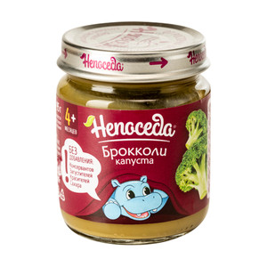 Brokoļu biezenis Neposeda, 4+, 95 g