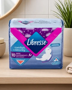 Higiēnas paketes Libresse Goodnight Maxi, 10 gab.