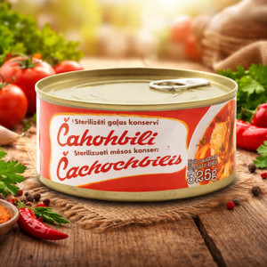 Gaļas konservi Čahohbili, 325 g