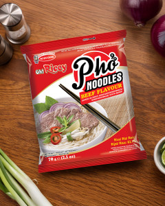 Rīsu nūdeļu zupa OH! RICEY. PHO, dažādas garšas, 70/71 g