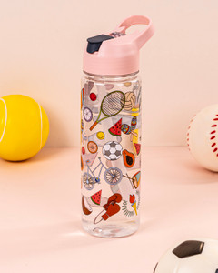 Sporta pudele ar zīmējumu,700 ml