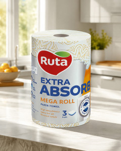 Papīra dvieļi Ruta Extra Absorb