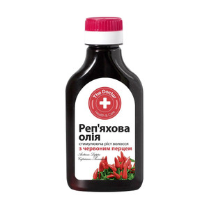 Matu augšanu stimulējoša dadžu eļļa ar sarkanajiem pipariem The Doctor Health & Care, 100 ml