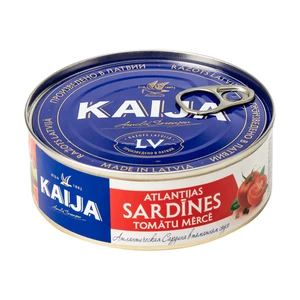 Sardīnes tomātu mērcē Kaija, 240 g