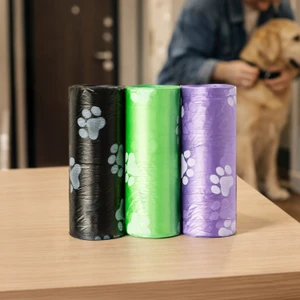 Dzivnieku atkritumu maisi, 3 gab.