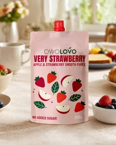 Augļu biezenis OWOLOVO, 200 g, dažādi veidi
