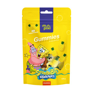 Želejkonfektes MiniPixi 4D, 125 g, dažādas garšas