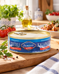 Zivju tefteļi tomātu mērcē, 240 g