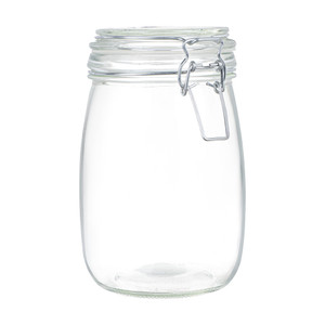 Stikla burka ar vāku hermētiska 1100ml