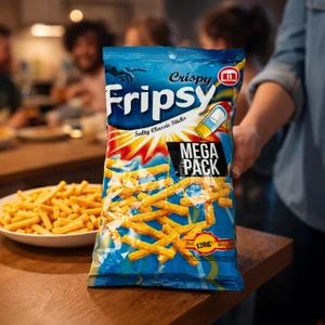 Kartupeļu salmiņi ar sāli, 120 g