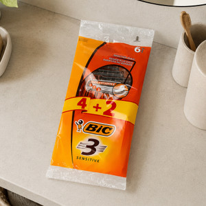 Skuveklis Bic 3 Sensitive, 4+2 gab.
