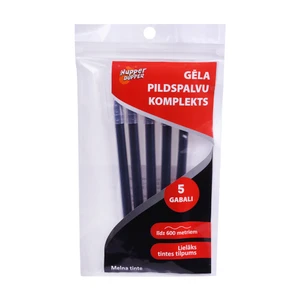 Gela pildspalvu komplekts, 5 gab.