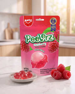 Želejas konfektes Amos Peelerz, dažādas garšas, 65 g