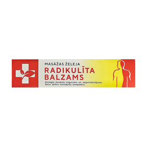 Masāžas gēls-balzams "Radikulīta", 70 ml