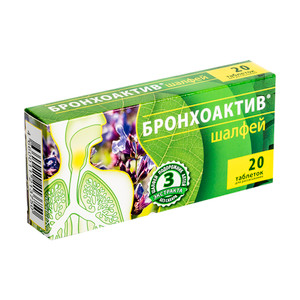 Salvija Bronhoaktiv Vitamir, 20  tab.