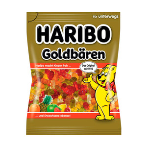 Želejas konfektes Haribo Goldbaeren, 175 g