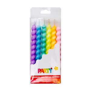 Sveču komplekts kūkai, 6 gab.