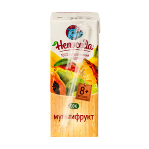 Multiaugļu sula Neposeda, 8+, 200 ml