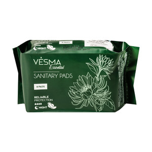 Higiēnas paketes  Vesma Essential nakts 8 gab.