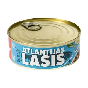 Atlantijas lasis savā sulā Banga, 230 g