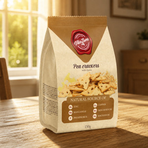 Zirņu krekeri ar sieru VitaZum, 150 g