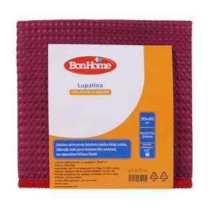 Lupatiņa stikla virsmām un spoguļiem, 30x40 cm