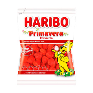 Želejas konfektes Haribo Primavera Erdbeeren, 175 g