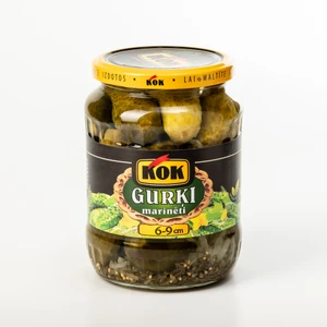 Marinēti gurķi KOK, 680 g