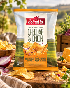 Čipsi Estrella Kettle, dažādi veidi,120 g