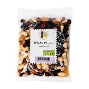 Riekstu un žāvētu augļu maisījums Jūras pērle, 300 g