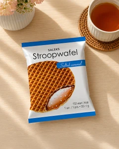 Vafeles Stroopwafel, 33 g, dažādi veidi