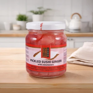 Marinēts rozā suši ingvers Fudo, 190 g