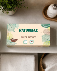 Kosmētiskās salvetes Naturelle, 2 kārtas, 150 gab.