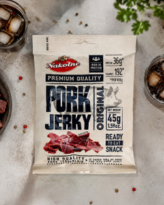 Cūkgaļas uzkoda NĀKOTNE PORK Jerky, 45 g