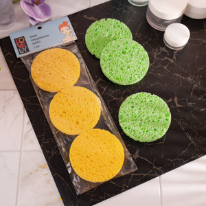 Sejas mazgāšanas sūklīši Lovely, 3 gab., dažādi veidi