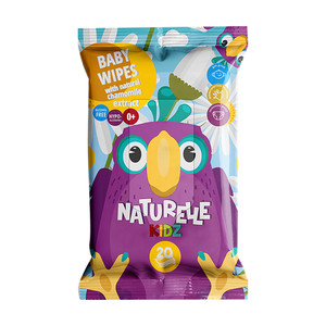 Mitrās salvetes bērniem Naturelle, 20 gab.