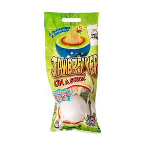 Saldskābā konfekte Jawbreaker uz kociņa, 60 g, dažādi veidi